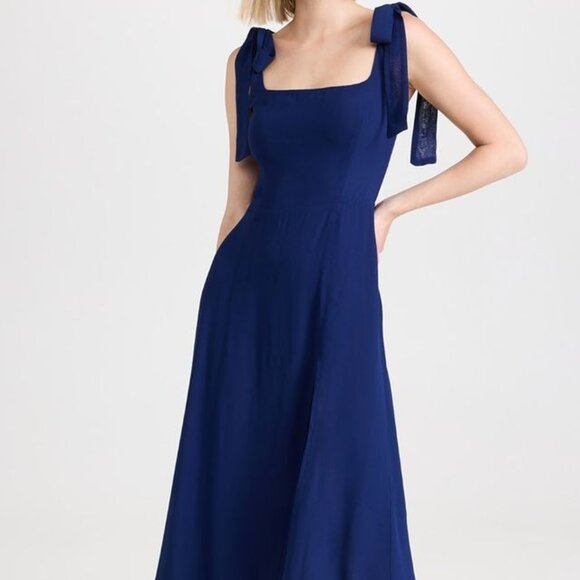 Reformation Twilight Dress - Danube (Dark Navy) - Picture 1 of 8